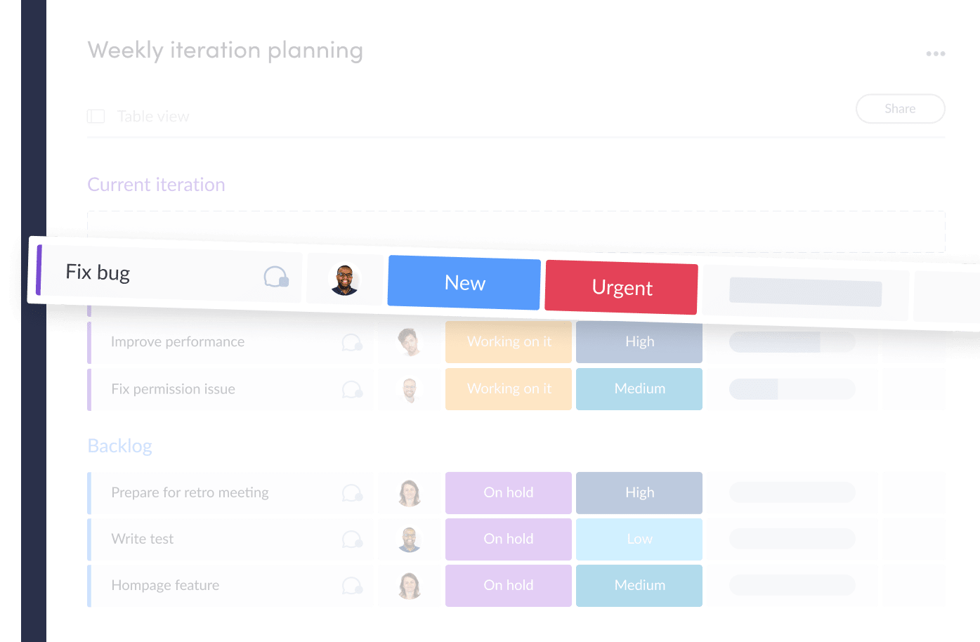 Backlog Management with monday.com's Scrum Software